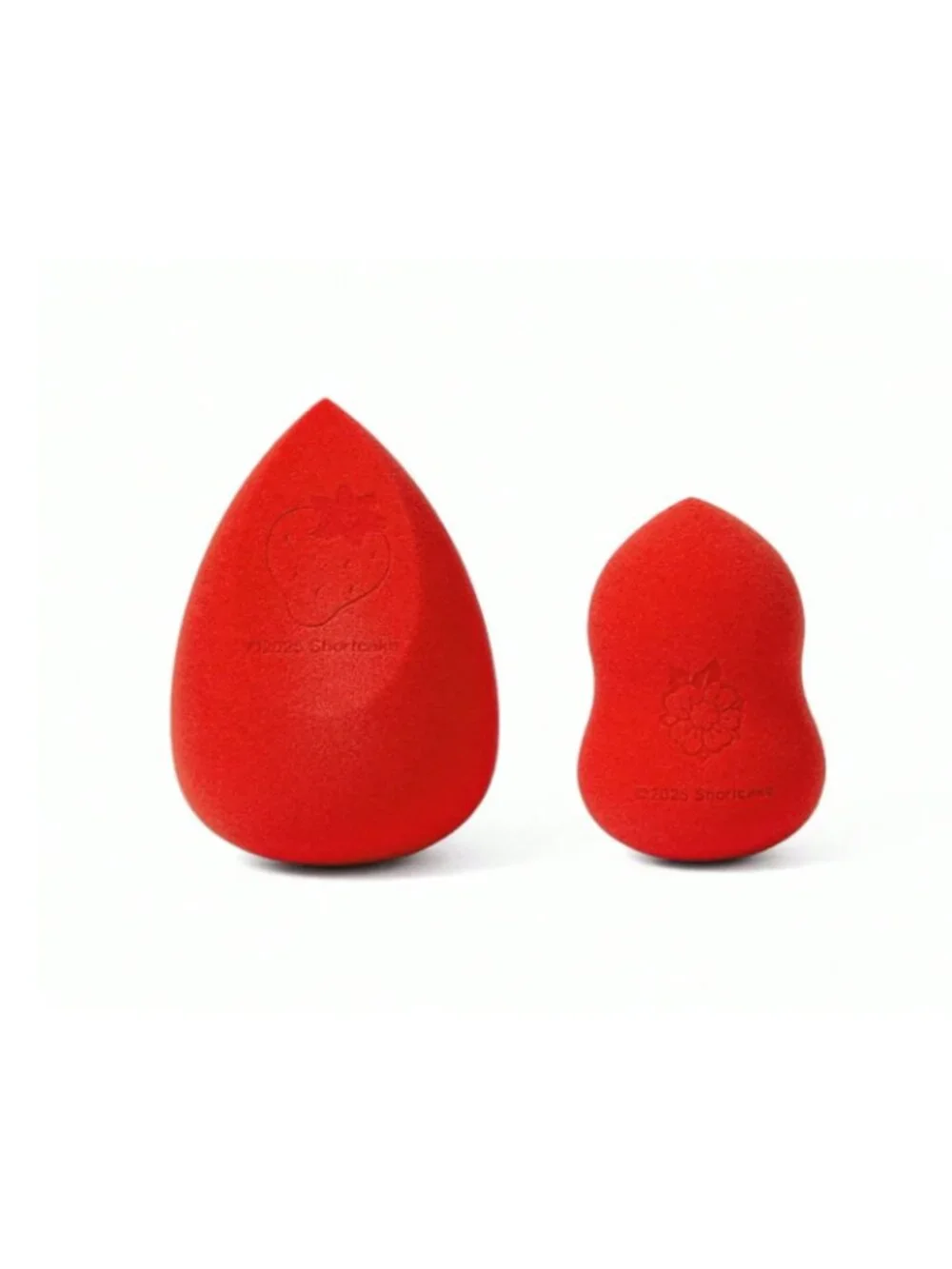 Strawberry Shortcake 5-Piece Makeup Sponge Set Cute Strawberry & Cake Beauty